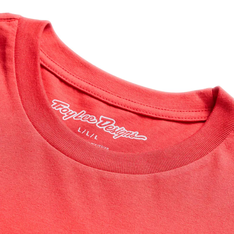 Troy Lee Designs Happy Dayz Men's Short Sleeve T-Shirt - Scarlet-3
