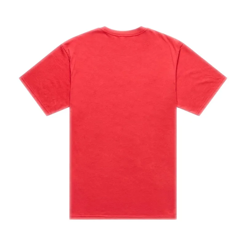 Troy Lee Designs Happy Dayz Men's Short Sleeve T-Shirt - Scarlet-1