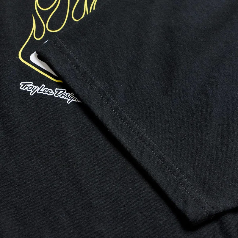 Troy Lee Designs Flame2 Men's Short Sleeve T-Shirt - Black-4