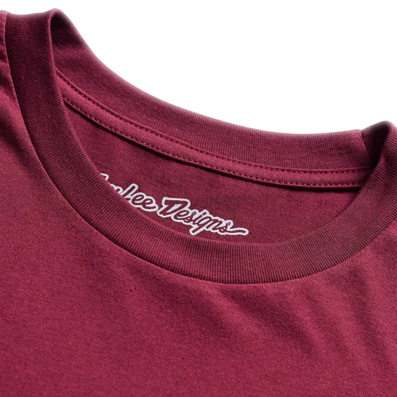 Troy Lee Designs Flame2 Men's Short Sleeve T-Shirt - Sangria-3