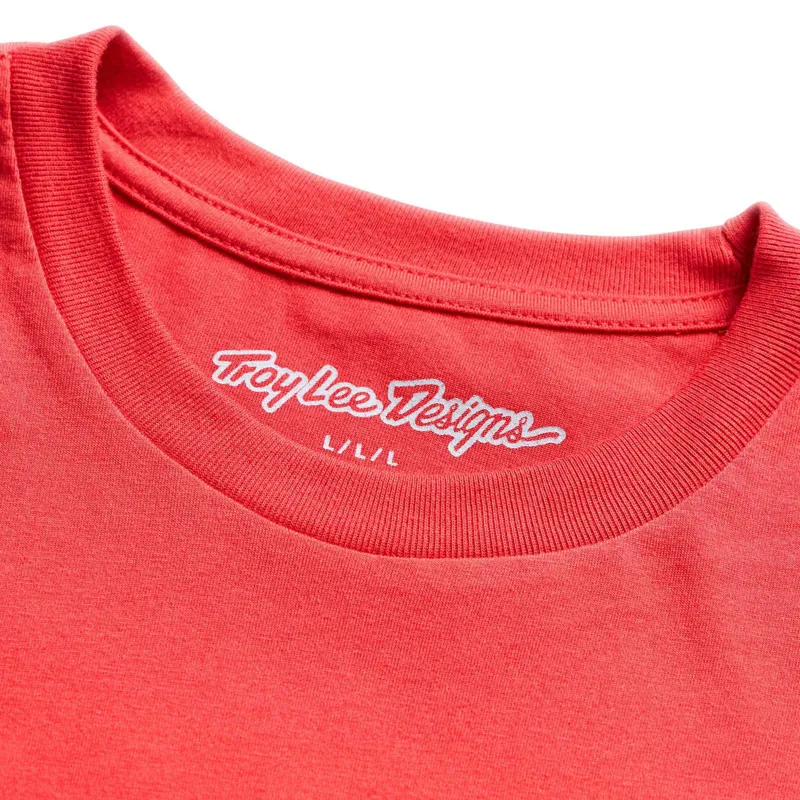 Troy Lee Designs Deuces Men's Short Sleeve T-Shirt - Scarlet-3