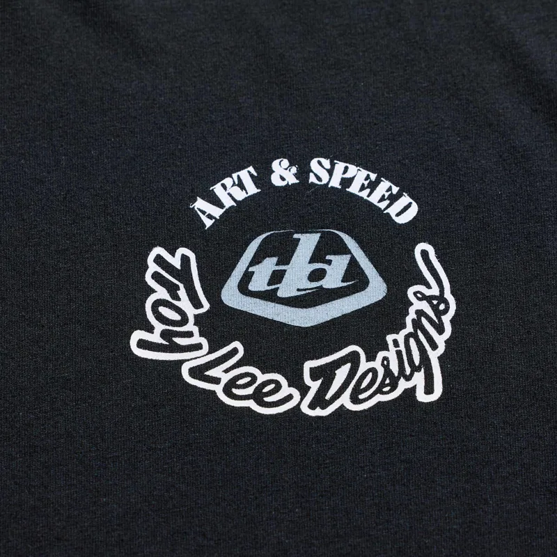 Troy Lee Designs Carb Club Men's Short Sleeve T-Shirt - Black-2