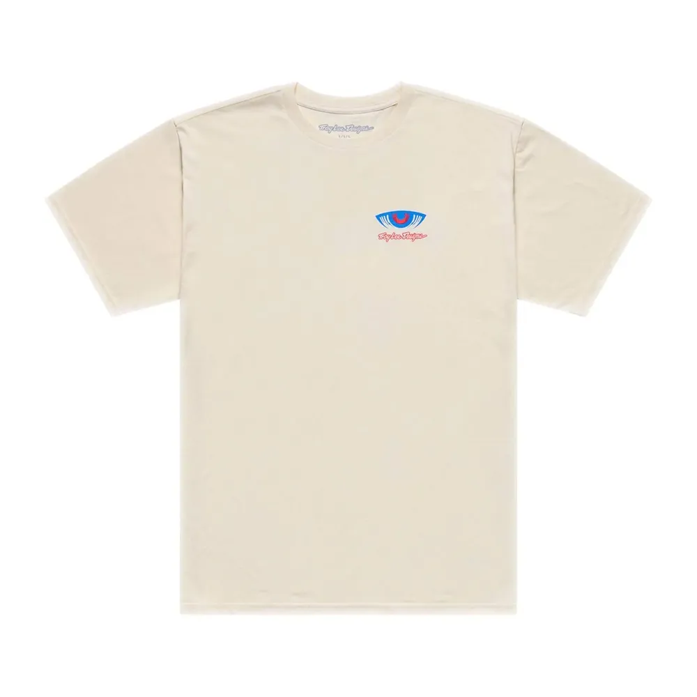 uPRISE Bikes Troy Lee Designs Cyborg Men's Short Sleeve T-Shirt - Vintage White | Price match, 365 day returns, 18-Month Warranty, Finance Available & Free UK Delivery