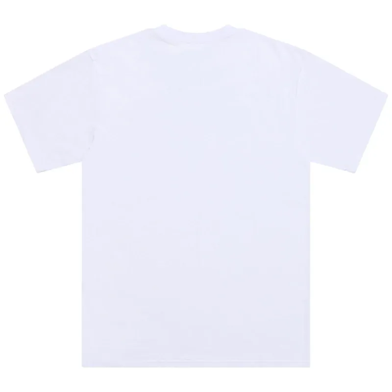 Troy Lee Designs Signature Men's Short Sleeve T-Shirt - White-1