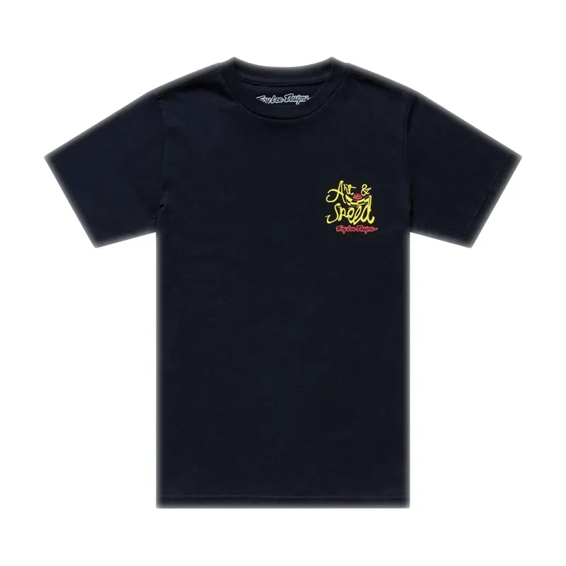 Troy Lee Designs Heritage Youth Short Sleeve T-Shirt - Black