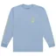 Troy Lee Designs Torched Men's Long Sleeve T-Shirt - Smoke Blue