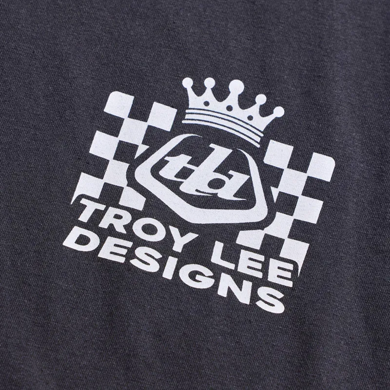 Troy Lee Designs Friday Night Men's Long Sleeve T-Shirt - Carbon-3
