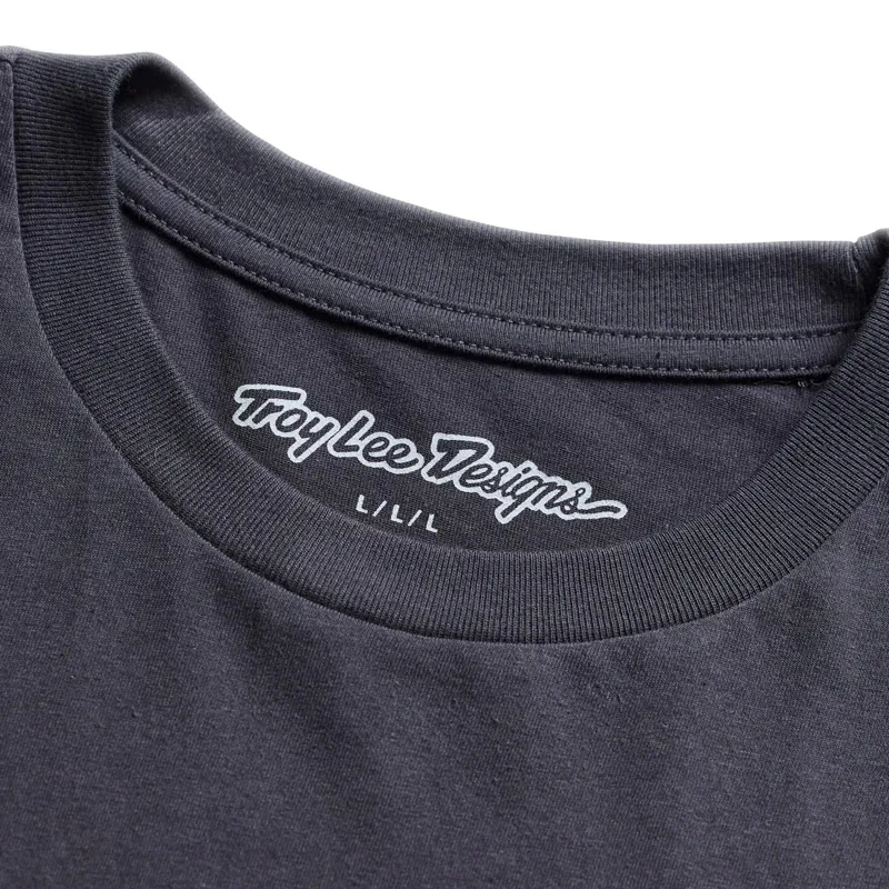 Troy Lee Designs Friday Night Men's Long Sleeve T-Shirt - Carbon-4