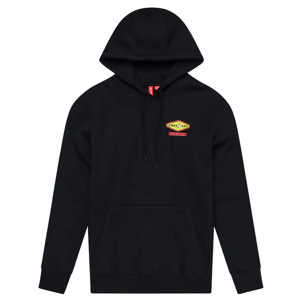uPRISE Bikes Troy Lee Designs Carb Men's Pullover Hoodie - Black | Price match, 365 day return s, 18-Month Warranty, Finance Available & Free UK Delivery