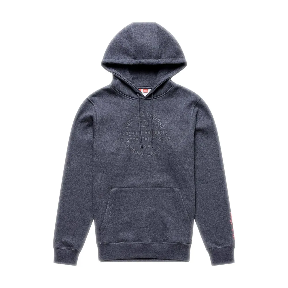 uPRISE Bikes Troy Lee Designs Imprint Men's Hoodie - Black Heather | Price match, 365 day returns, 18-Month Warranty, Finance Available & Free UK Delivery