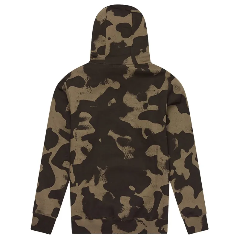 Troy Lee Designs Signature Men's Pullover Hoodie - Olive Camo-1