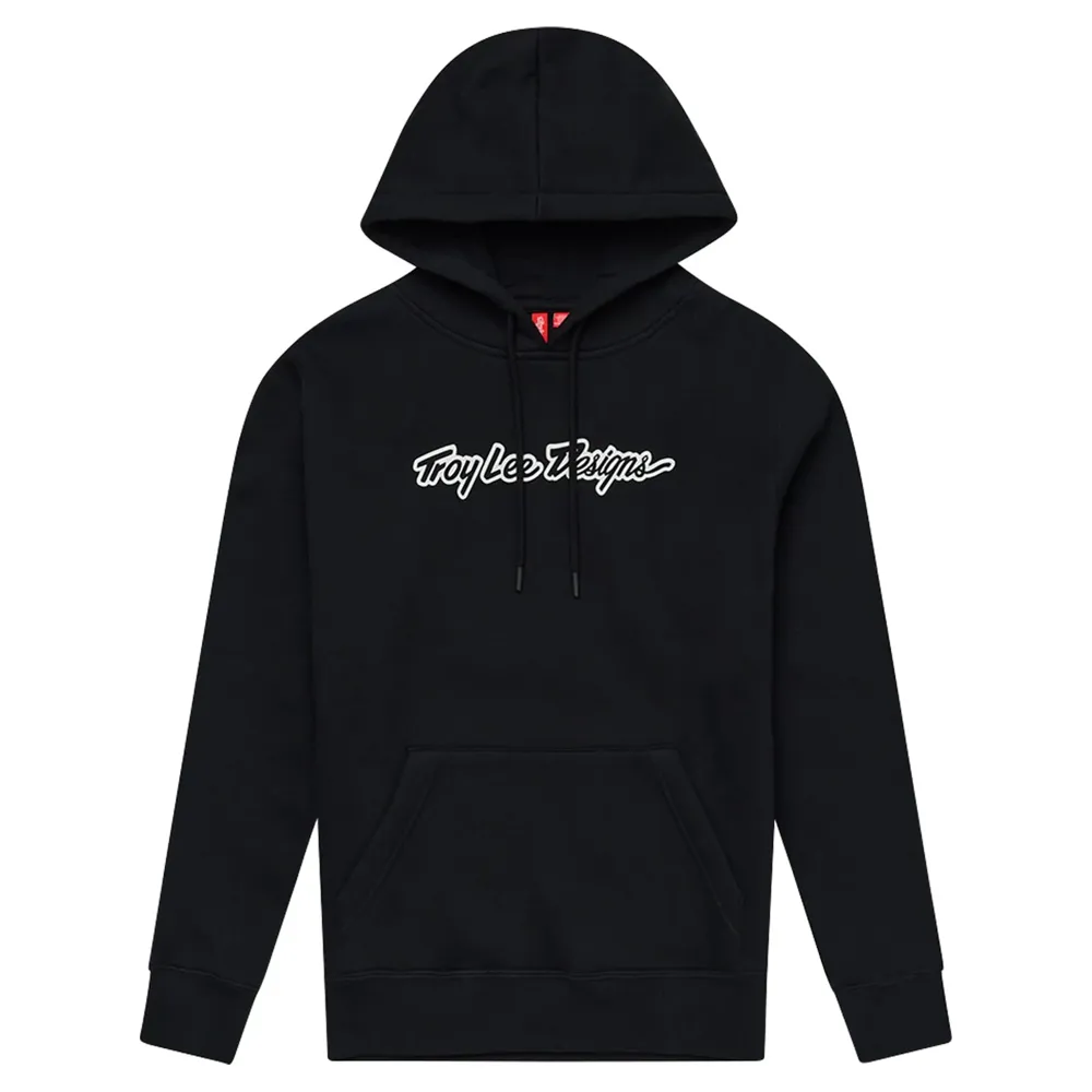 uPRISE Bikes Troy Lee Designs Signature Youth Pullover Hoodie - Black | Price match, 365 day return s, 18-Month Warranty, Finance Available & Free UK Delivery