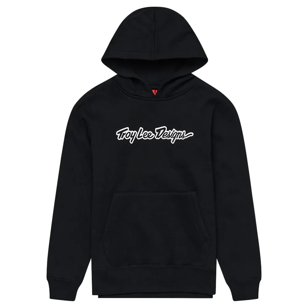 uPRISE Bikes Troy Lee Designs Signature Women's Pullover Hoodie - Black | Price match, 365 day return s, 18-Month Warranty, Finance Available & Free UK Delivery
