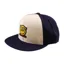 Troy Lee Designs Happy Days Flat Bill Snapback Hat - Indigo/Pumice