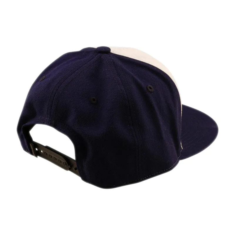 Troy Lee Designs Happy Days Flat Bill Snapback Hat - Indigo/Pumice-1