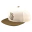 Troy Lee Designs Peace Flat Bill Snapback Cap - Vintage White/Olive