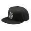 Troy Lee Designs Peace Flat Bill Snapback Cap - Black