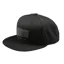 Troy Lee Designs Factory Flat Bill Snapback Cap - Black