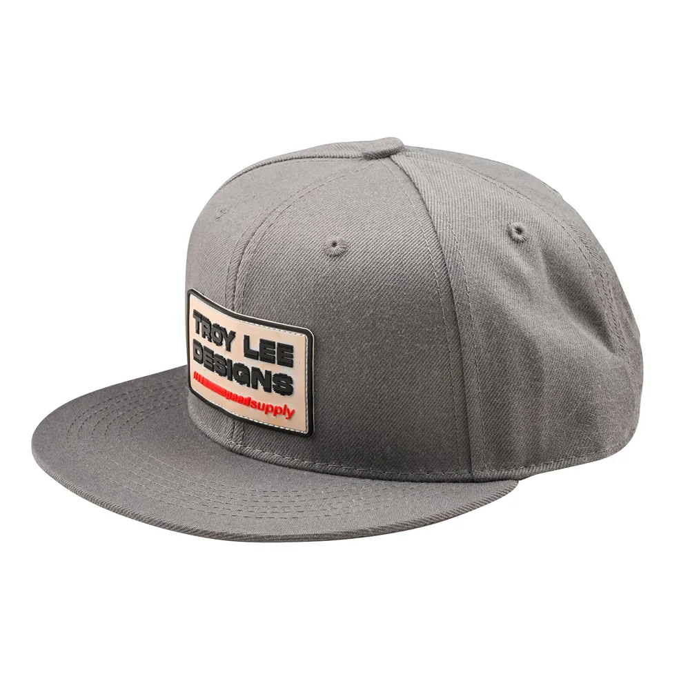 uPRISE Bikes Troy Lee Designs Factory Flat Bill Snapback Cap - Smoke Blue | Price match, 365 day return s, 18-Month Warranty, Finance Available & Free UK Delivery