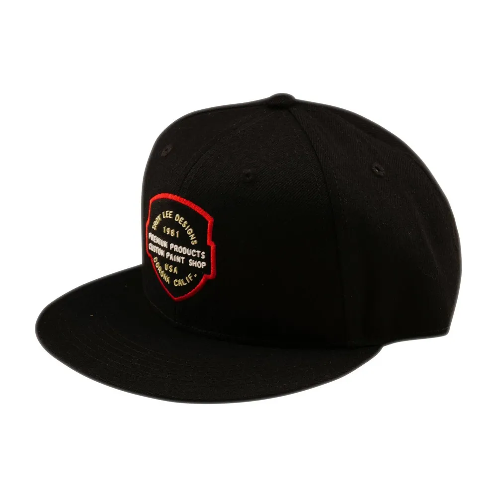 uPRISE Bikes Troy Lee Designs Imprint Flat Bill Snapback Hat - Black | Price match, 365 day returns, 18-Month Warranty, Finance Available & Free UK Delivery
