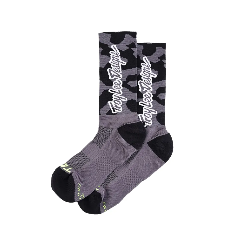 uPRISE Bikes Troy Lee Designs Performance Socks - Scrubland Black | Price match, 365 day return s, 18-Month Warranty, Finance Available & Free UK Delivery