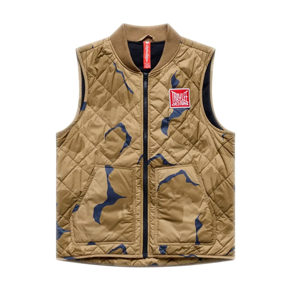 uPRISE Bikes Troy Lee Designs Ruckus Ride Men's Vest - Flow Camo Sienna | Price match, 365 day returns, 18-Month Warranty, Finance Available & Free UK Delivery