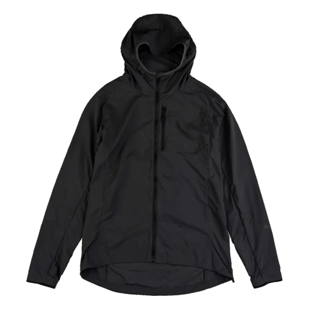 uPRISE Bikes Troy Lee Designs Drift Windbreaker Men's Jacket - Mono Carbon | Price match, 365 day return s, 18-Month Warranty, Finance Available & Free UK Delivery