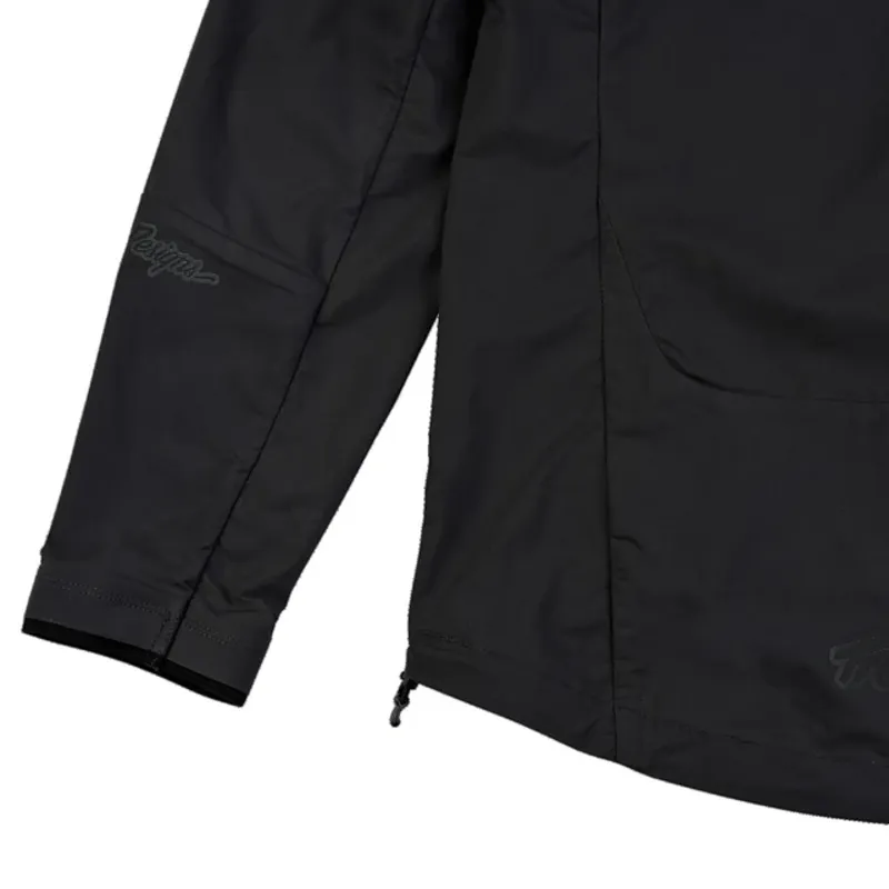 Troy Lee Designs Drift Windbreaker Men's Jacket - Mono Carbon-4