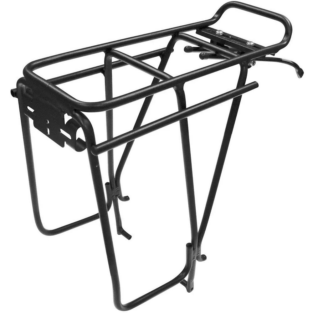 uPRISE Bikes Tortec Transalp Disc Rear Pannier Rack - Black - Rear | Price match, 365 day return s, 18-Month Warranty, Finance Available & Free UK Delivery