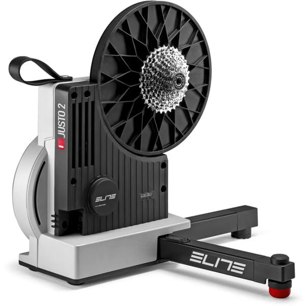 uPRISE Bikes Elite Justo2 Direct Drive FE-C Mag Turbo Trainer - Black/Silver | Price match, 365 day return s, 18-Month Warranty, Finance Available & Free UK Delivery