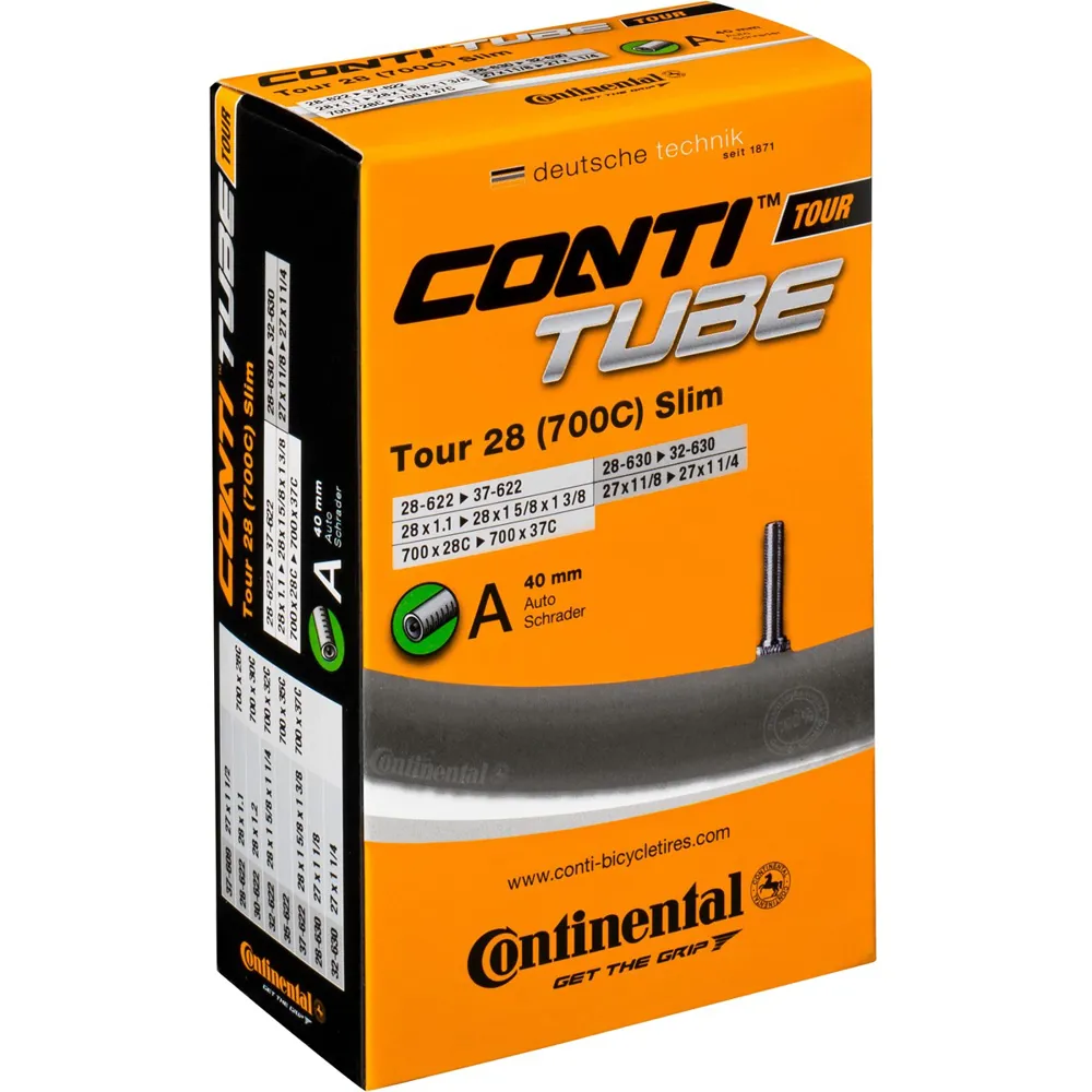 uPRISE Bikes Continental Tour 28 Inner Tube - 700 x 23-32c - Schrader | Price match, 365 day return s, 18-Month Warranty, Finance Available & Free UK Delivery