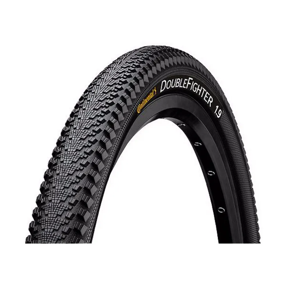 uPRISE Bikes Continental Double Fighter III 16 x 1.75 Reflex Folding Bike Tyre | Price match, 365 day return s, 18-Month Warranty, Finance Available & Free UK Delivery