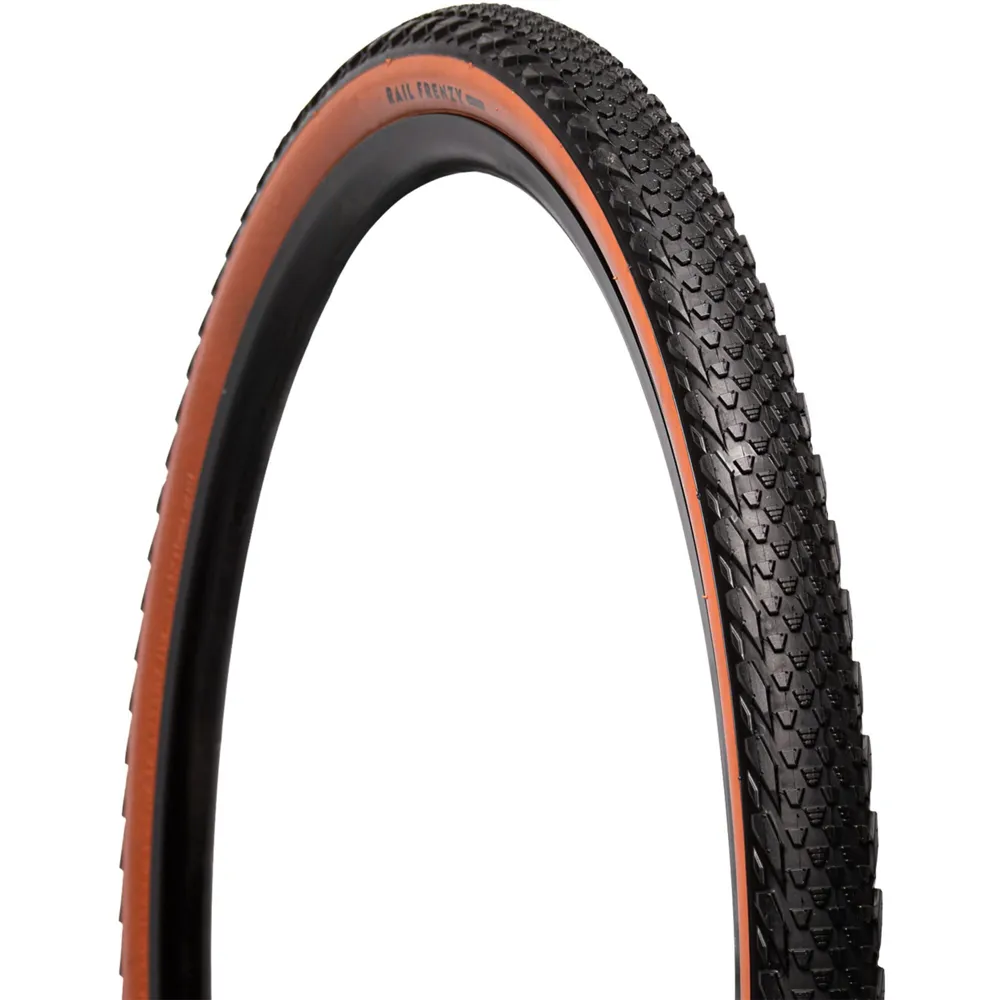 uPRISE Bikes Nutrak Rail Frenzy Gravel LSG Compound Syncore 700c TLR Gravel Tyre - Brown | Price match, 365 day returns, 18-Month Warranty, Finance Available & Free UK Delivery