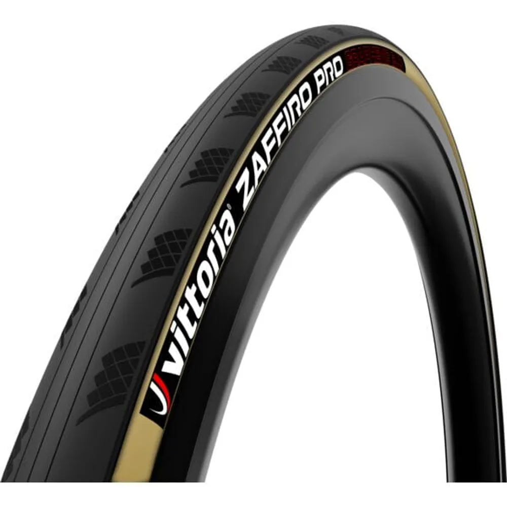 uPRISE Bikes Vittoria Zaffiro Pro V 700c Folding Clincher Road Tyre - Black/Tan | Price match, 365 day return s, 18-Month Warranty, Finance Available & Free UK Delivery