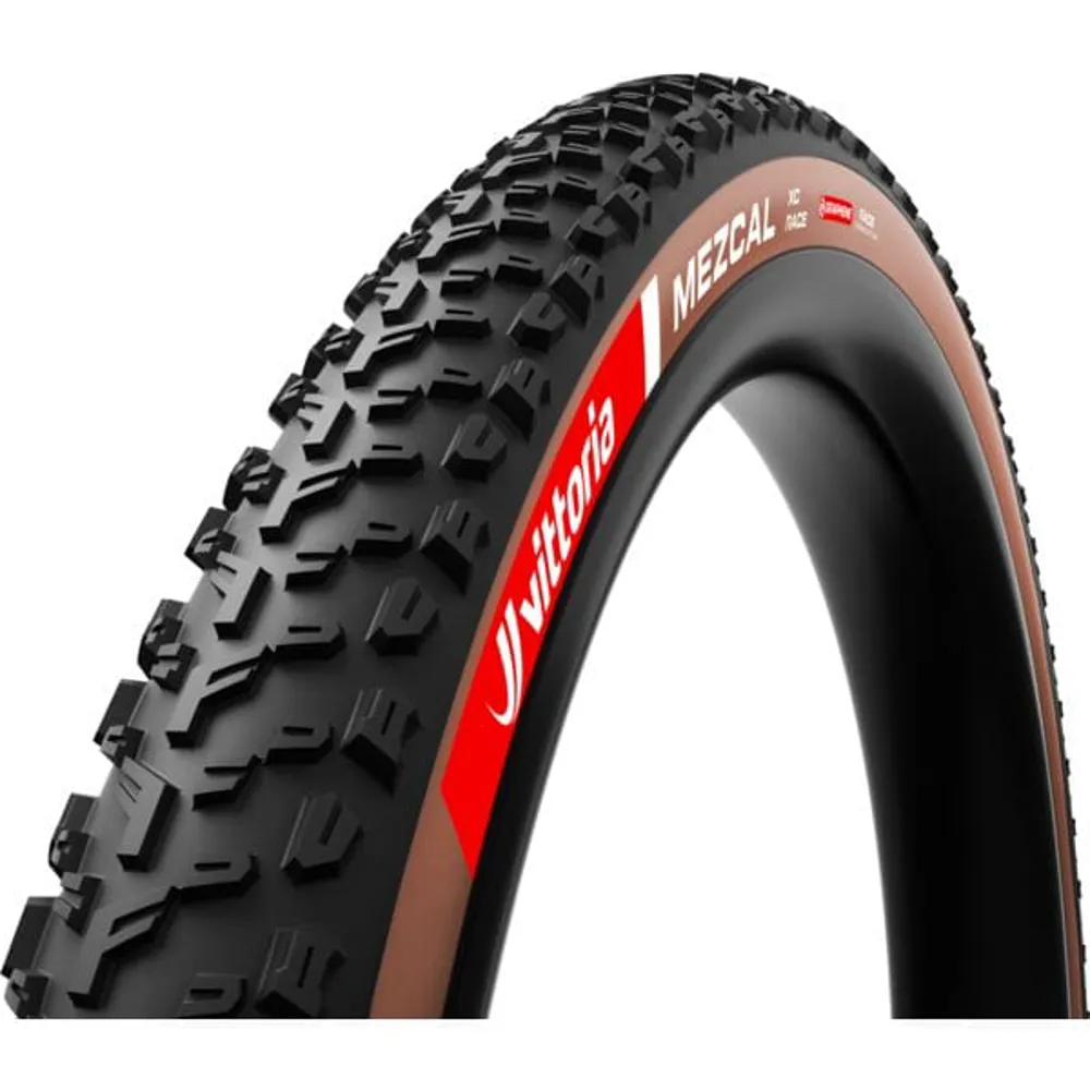 uPRISE Bikes Vittoria Mezcal Race XC G2.0 29er MTB Tyre -Tan/Black | Price match, 365 day return s, 18-Month Warranty, Finance Available & Free UK Delivery