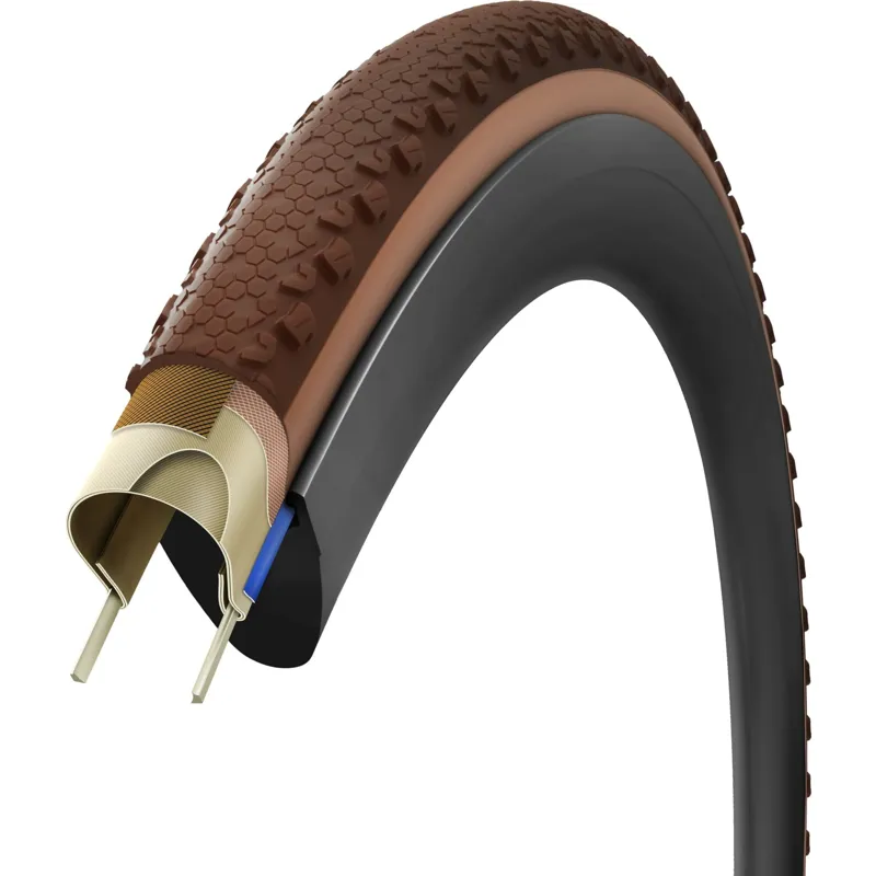 Vittoria Terreno Pro T30 Fine Loose 700c Gravel Race Tubeless Ready Tyre - Brown-2