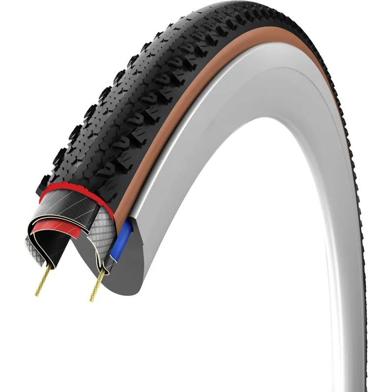 Vittoria Terreno T30 Fine Loose 700c Gravel Endurance G2.0 Tubeless Ready Tyre - Brown-2