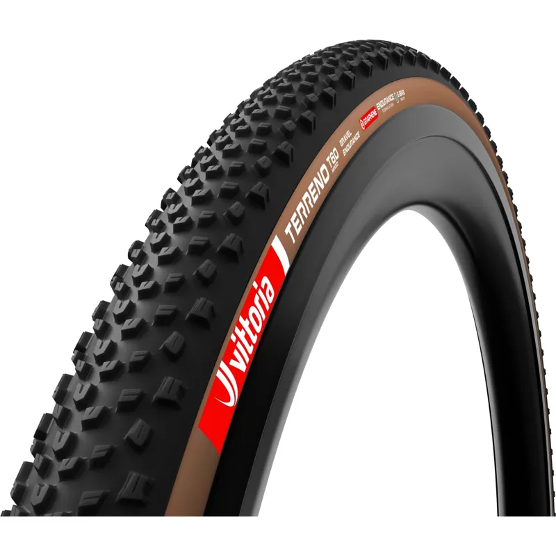 Vittoria Terreno T60 Mixed 700c Gravel Endurance G2.0 Tubeless Ready Tyre - Brown