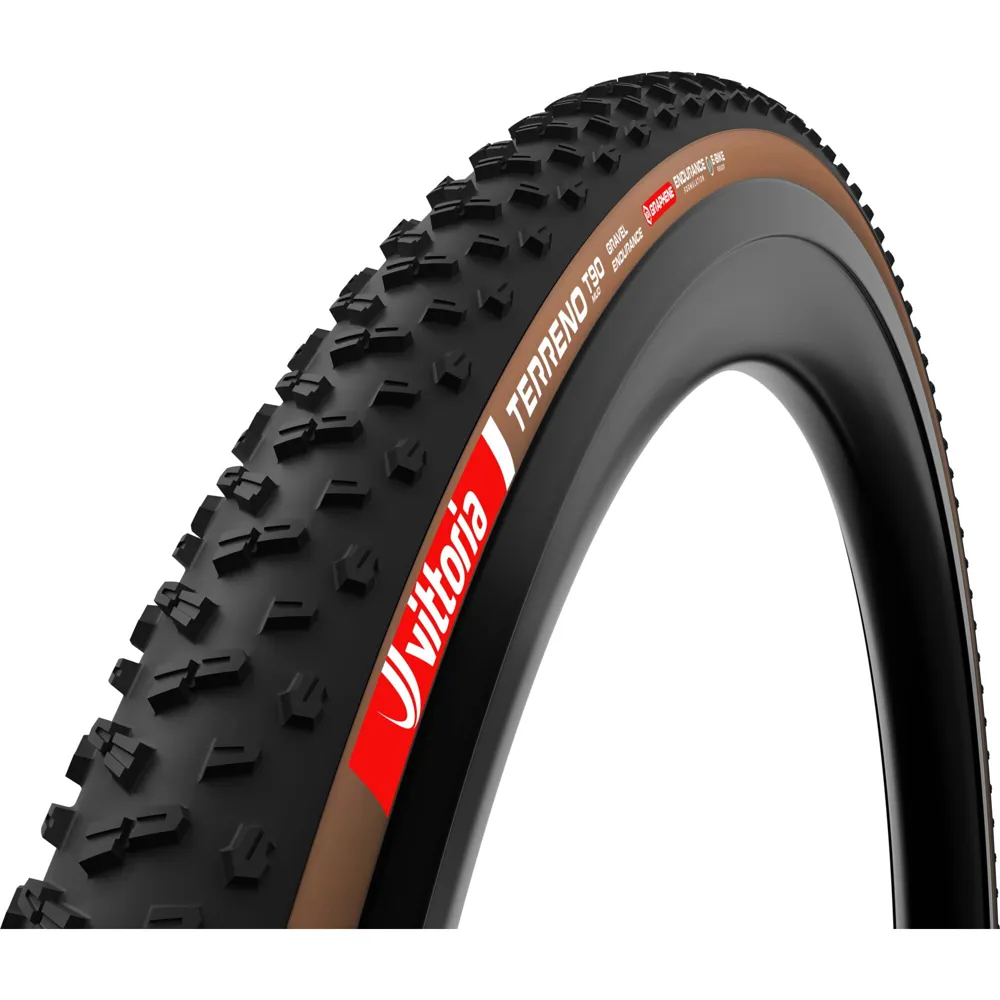 uPRISE Bikes Vittoria Terreno T90 Mud 700c Gravel Endurance G2.0 Tubeless Ready Tyre - Brown | Price match, 365 day return s, 18-Month Warranty, Finance Available & Free UK Delivery