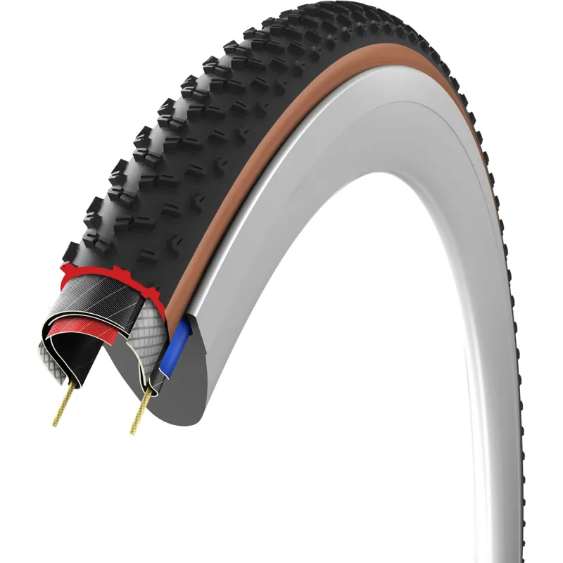 Vittoria Terreno T90 Mud 700c Gravel Endurance G2.0 Tubeless Ready Tyre - Brown-2