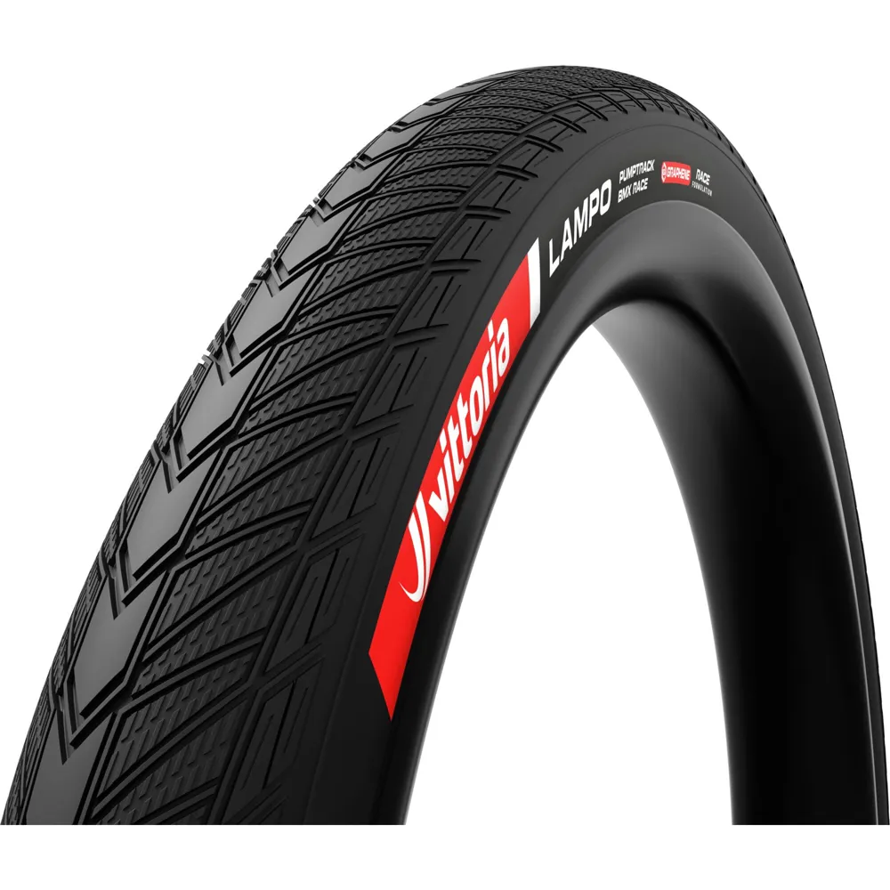 uPRISE Bikes Vittoria Lampo 20 x 1.75 inch Rigid BMX Tyre - Black | Price match, 365 day return s, 18-Month Warranty, Finance Available & Free UK Delivery
