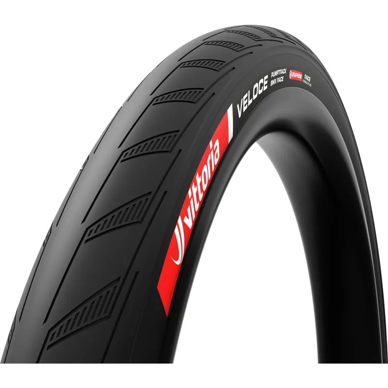 Vittoria Veloce 20 x 1.75 inch Rigid BMX Tyre - Black