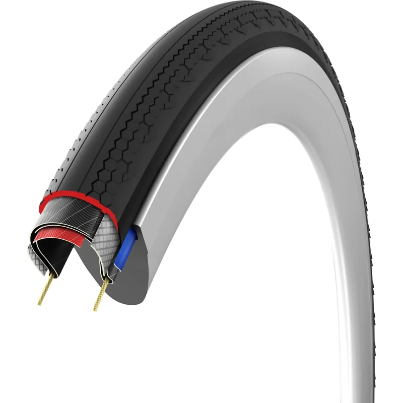 Vittoria Terreno T10 Hardpack 700c Gravel Endurance G2.0 Tubeless Ready Tyre - Black-2