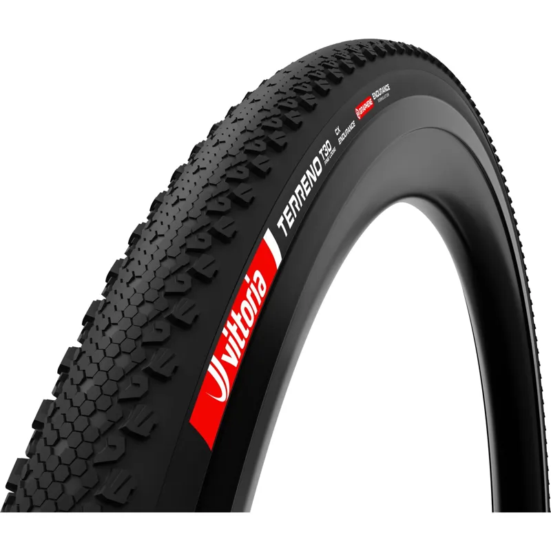 Vittoria Terreno T30 Fine Loose 700c Gravel Endurance G2.0 Tubeless Ready Tyre - Black