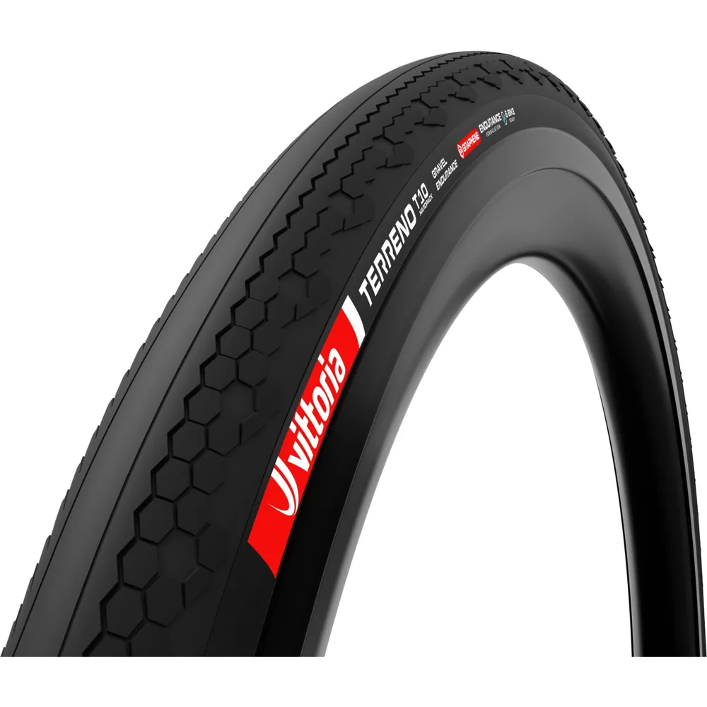 uPRISE Bikes Vittoria Terreno T10 Hardpack 700c Gravel Sport Folding Tyre - Black | Price match, 365 day return s, 18-Month Warranty, Finance Available & Free UK Delivery