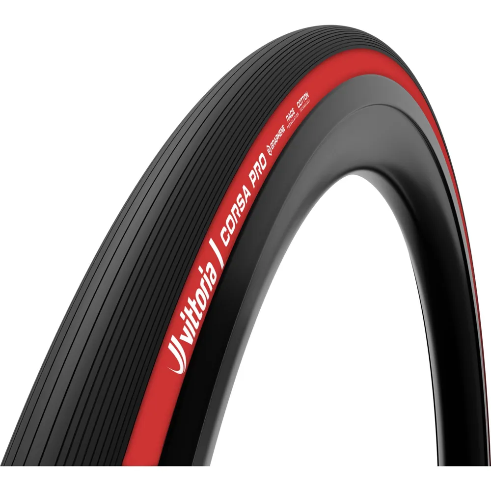 uPRISE Bikes Vittoria Corsa Pro 700x28c Fold TLR Vuelta LTD G2.0 Road Tyre - Red | Price match, 365 day return s, 18-Month Warranty, Finance Available & Free UK Delivery