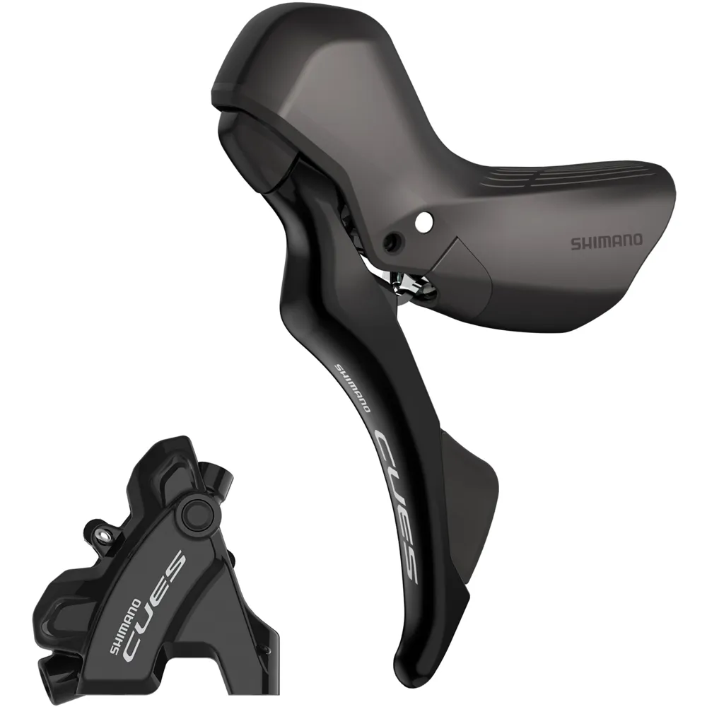 uPRISE Bikes Shimano CUES ST-U4030 Bled Hydraulic Mechanical STI Set - Flat Mount Calliper - LH Rear | Price match, 365 day returns, 18-Month Warranty, Finance Available & Free UK Delivery