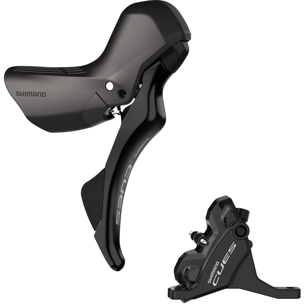 uPRISE Bikes Shimano CUES ST-U4030 Bled Hydraulic Mechanical STI Set - Flat Mount Calliper - RH Front | Price match, 365 day returns, 18-Month Warranty, Finance Available & Free UK Delivery