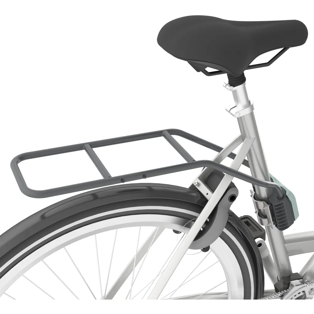 uPRISE Bikes Urban Iki Rear Seat Mounting For Bikes With No Carrier - Black | Price match, 365 day return s, 18-Month Warranty, Finance Available & Free UK Delivery