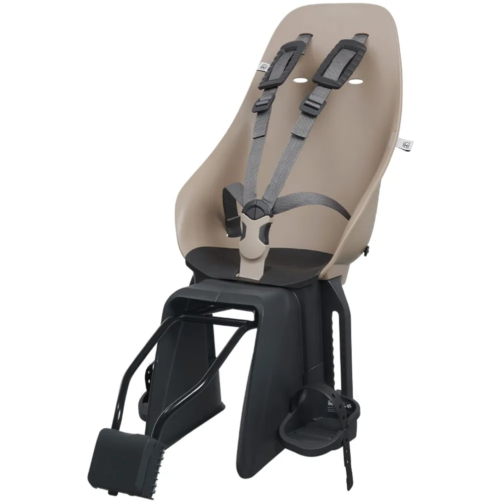 uPRISE Bikes Urban Iki Rear Seat TA-KE Frame Mount - Inaho Beige/Bincho Black | Price match, 365 day return s, 18-Month Warranty, Finance Available & Free UK Delivery